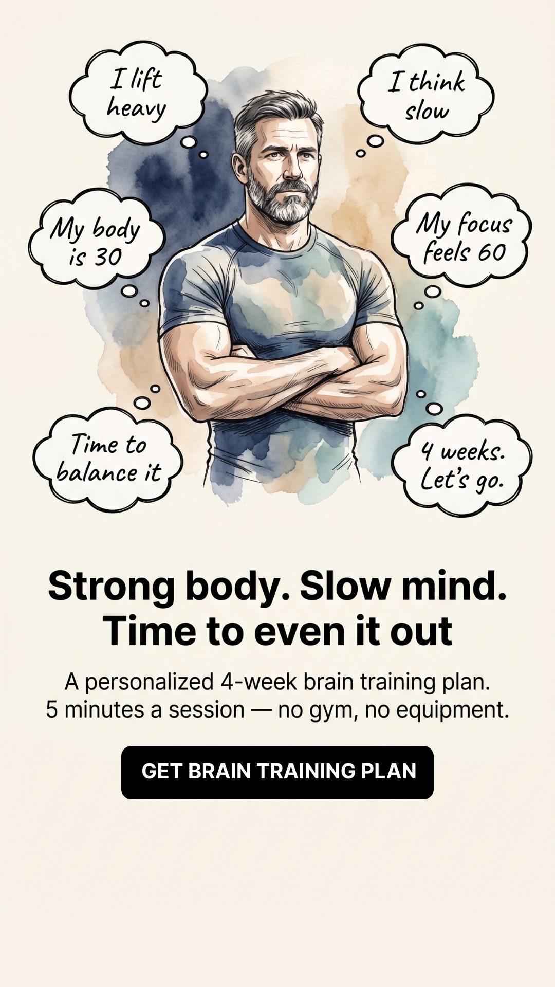 Impulse: Brain Training & Self-Discovery Facebook ad