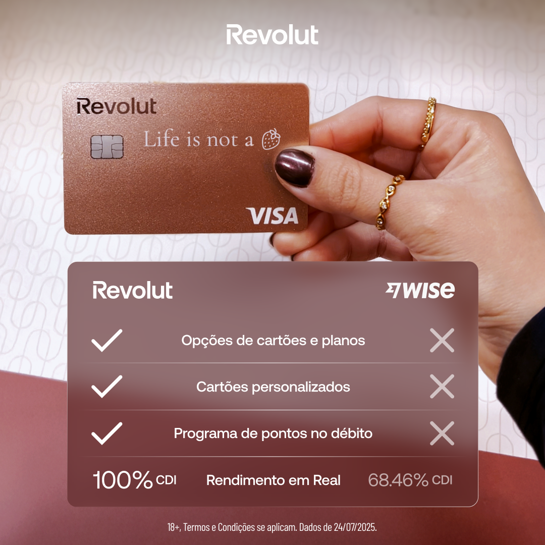 Revolut Brasil Facebook ad