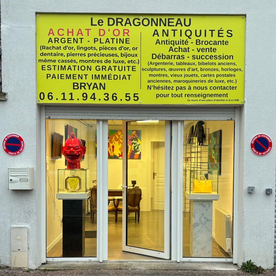 Le Dragonneau - Rachat d'or, bijoux cassés et objets précieux en Normandie Facebook ad