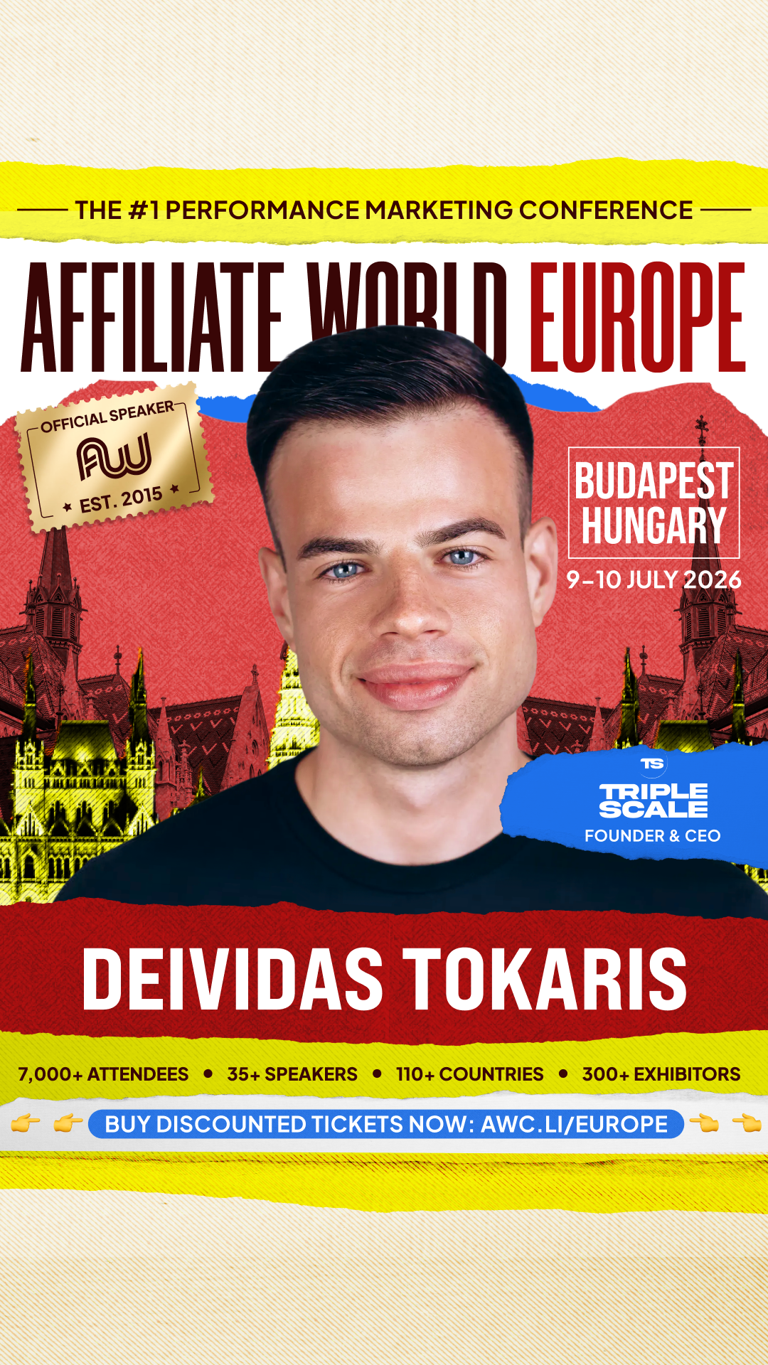 Affiliate World Conferences Facebook ad
