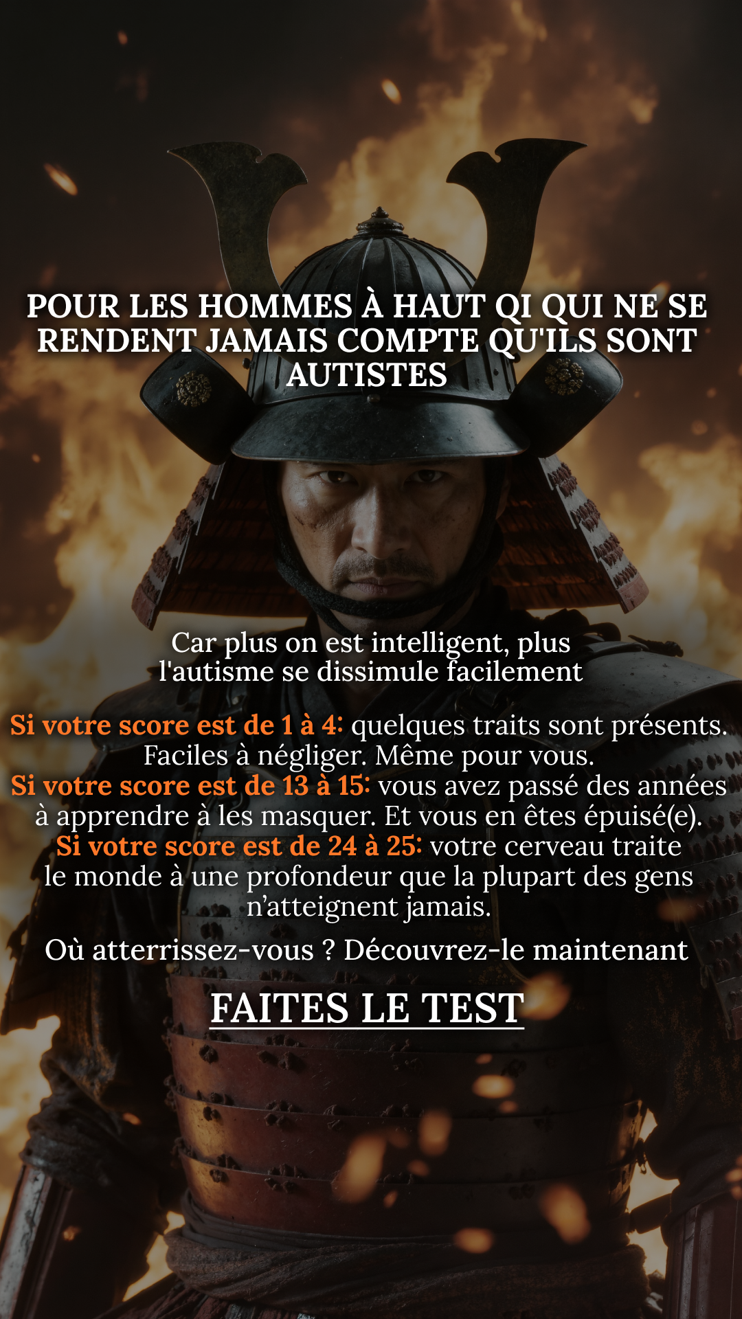 International IQ test Facebook ad