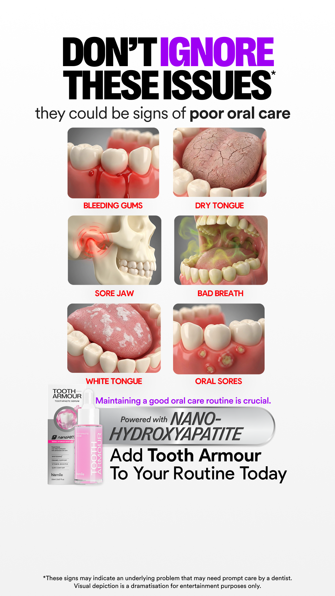 Hismile Facebook ad