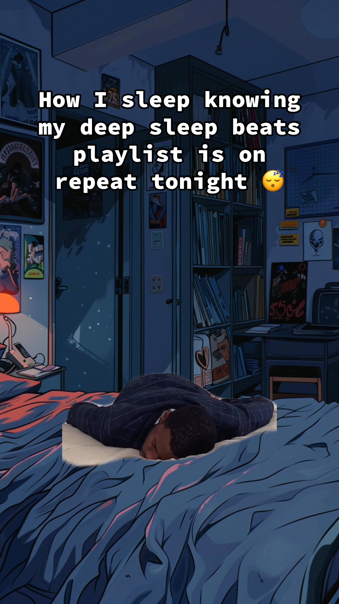 Chill Ghost Facebook ad: The ultimate lofi sleep playlist