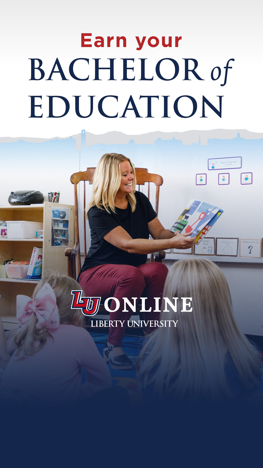 Liberty University Online Programs Facebook ad