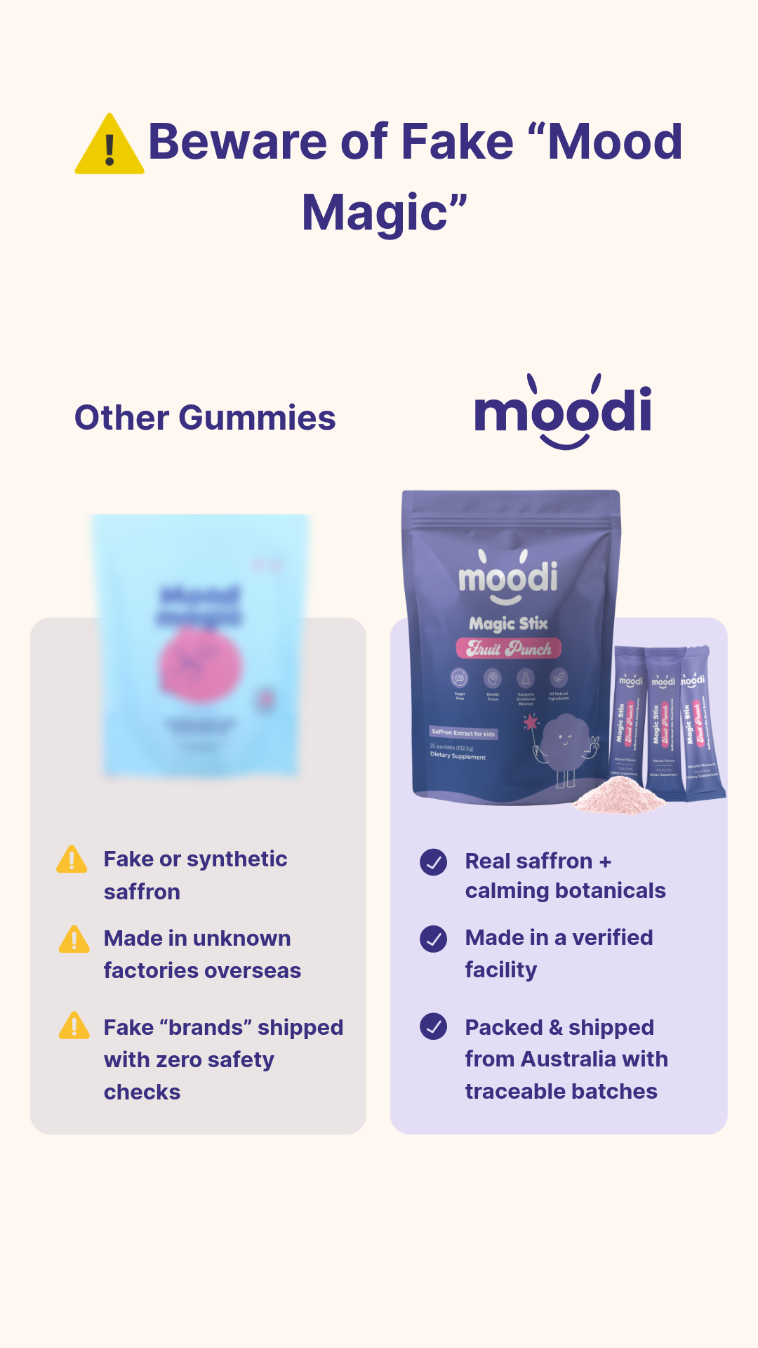Moodi Facebook ad