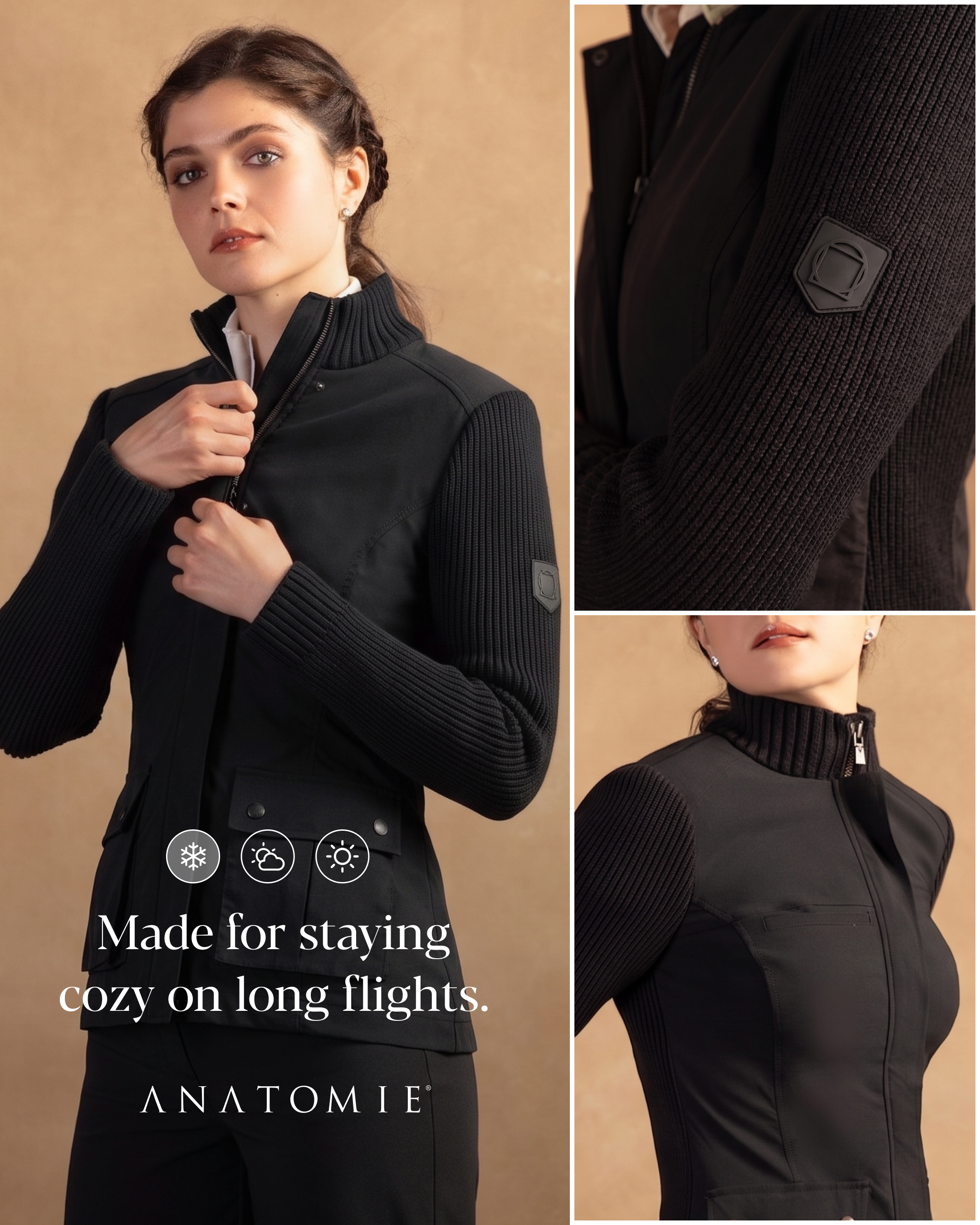 Anatomie Facebook ad: Your New Fall Travel Layer
