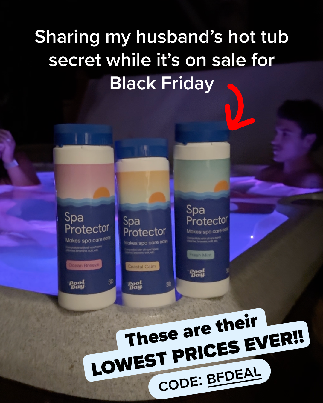 Pool Day Facebook ad from May 11, 2026