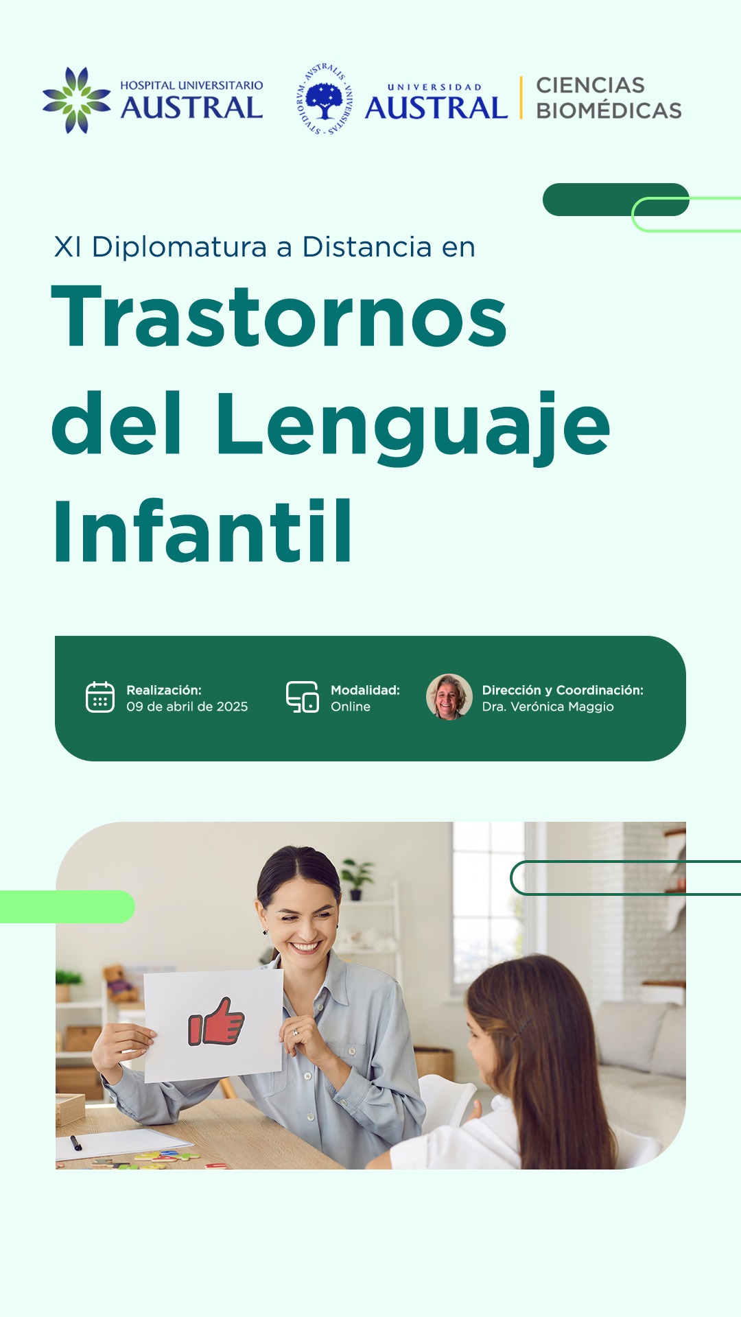 Facultad de Ciencias Biomédicas - Universidad Austral Facebook ad
