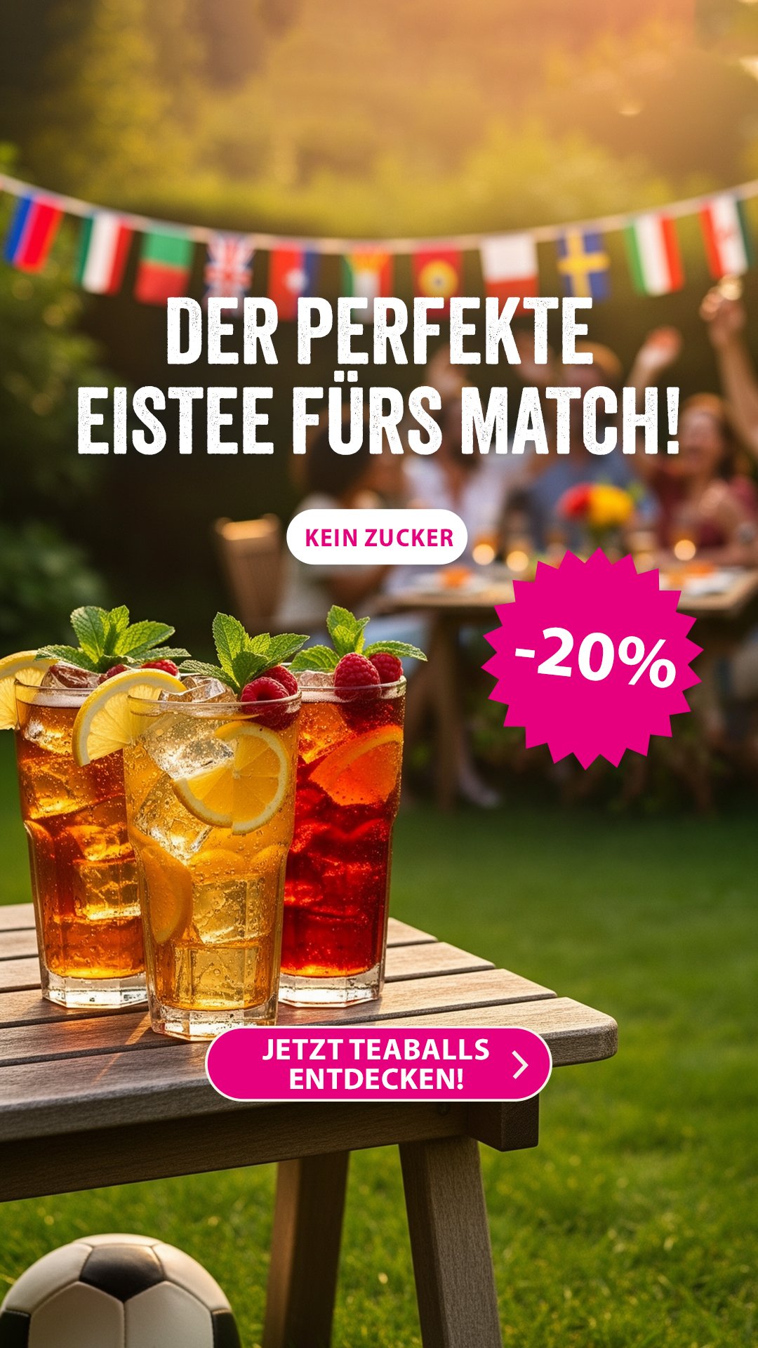 Teaballs Facebook ad