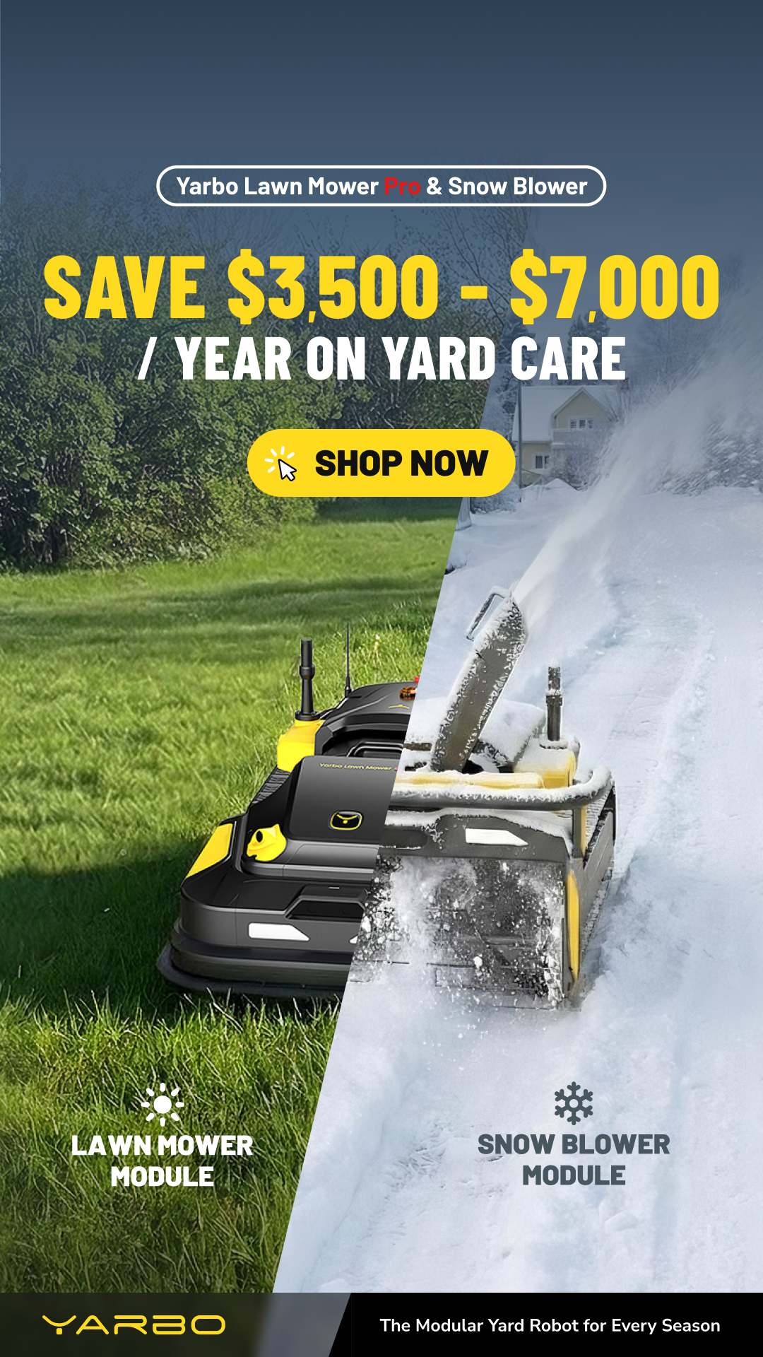 Yarbo Facebook ad