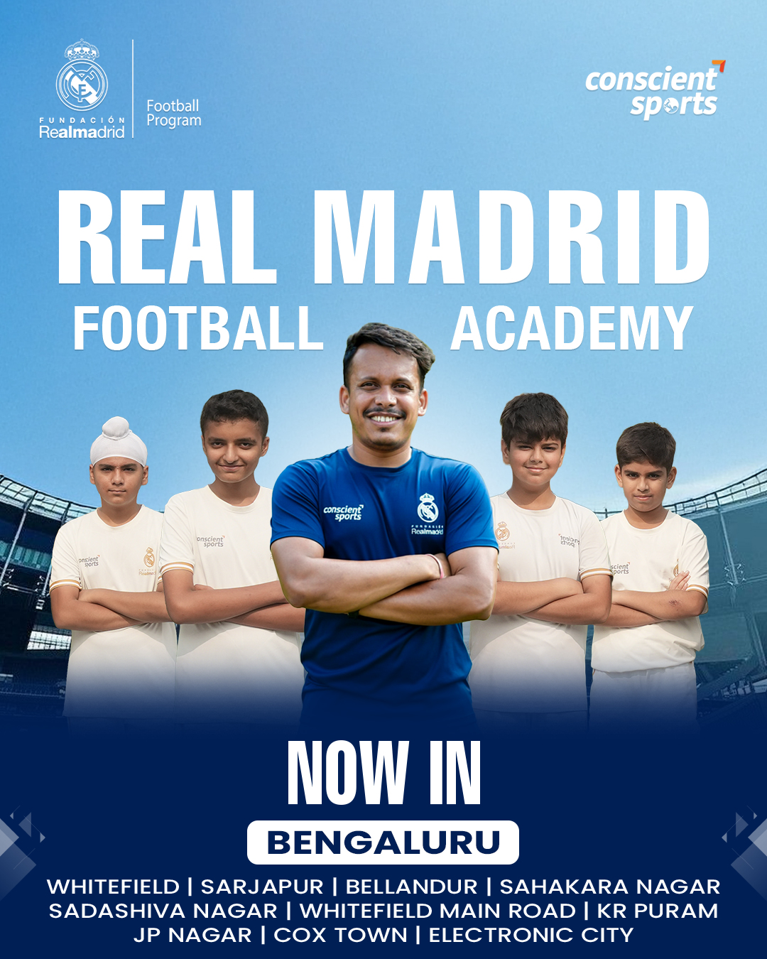 RMF India - Partner Conscient Sports Facebook ad