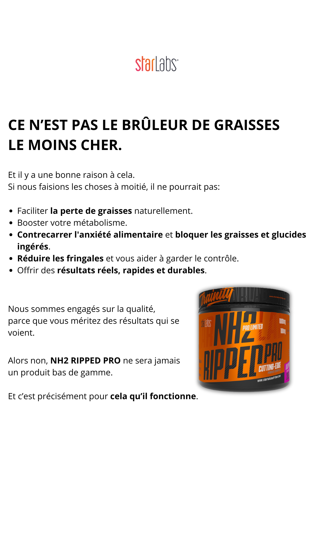 Starlabs France Facebook ad from Dec 30, 2025