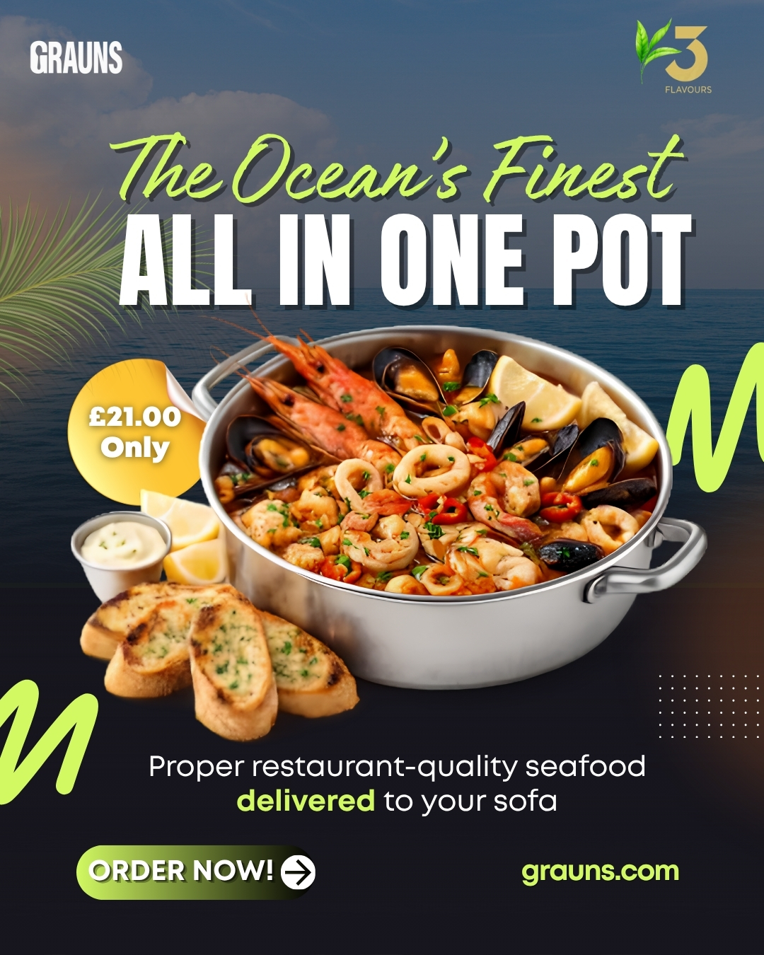 Grauns Facebook ad