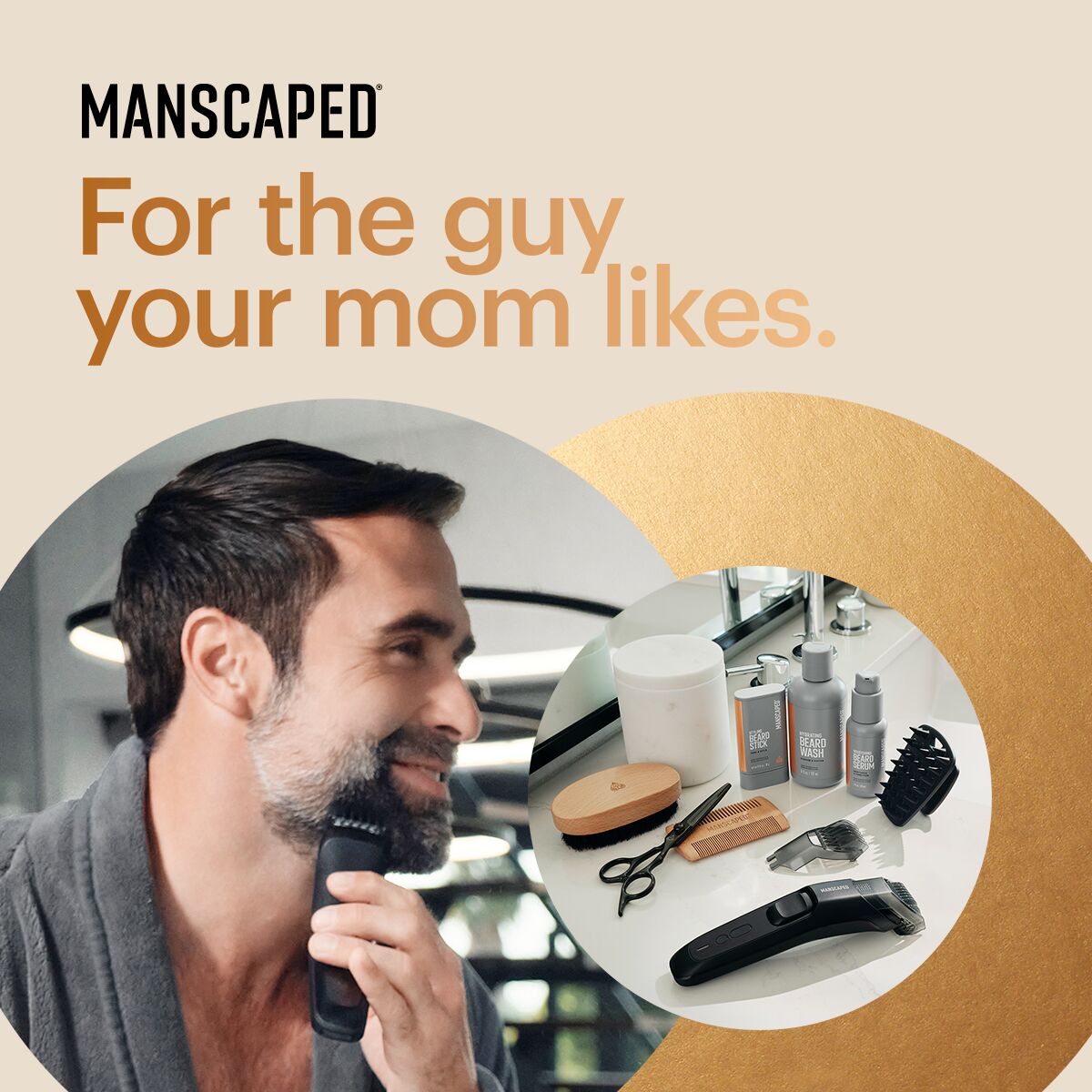 MANSCAPED Facebook ad