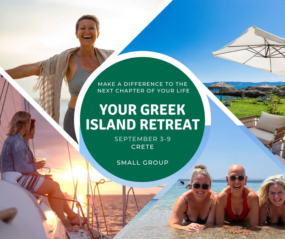 Self Discovery Lab Facebook ad: Upcoming Retreats Crete, Self Discovery Lab