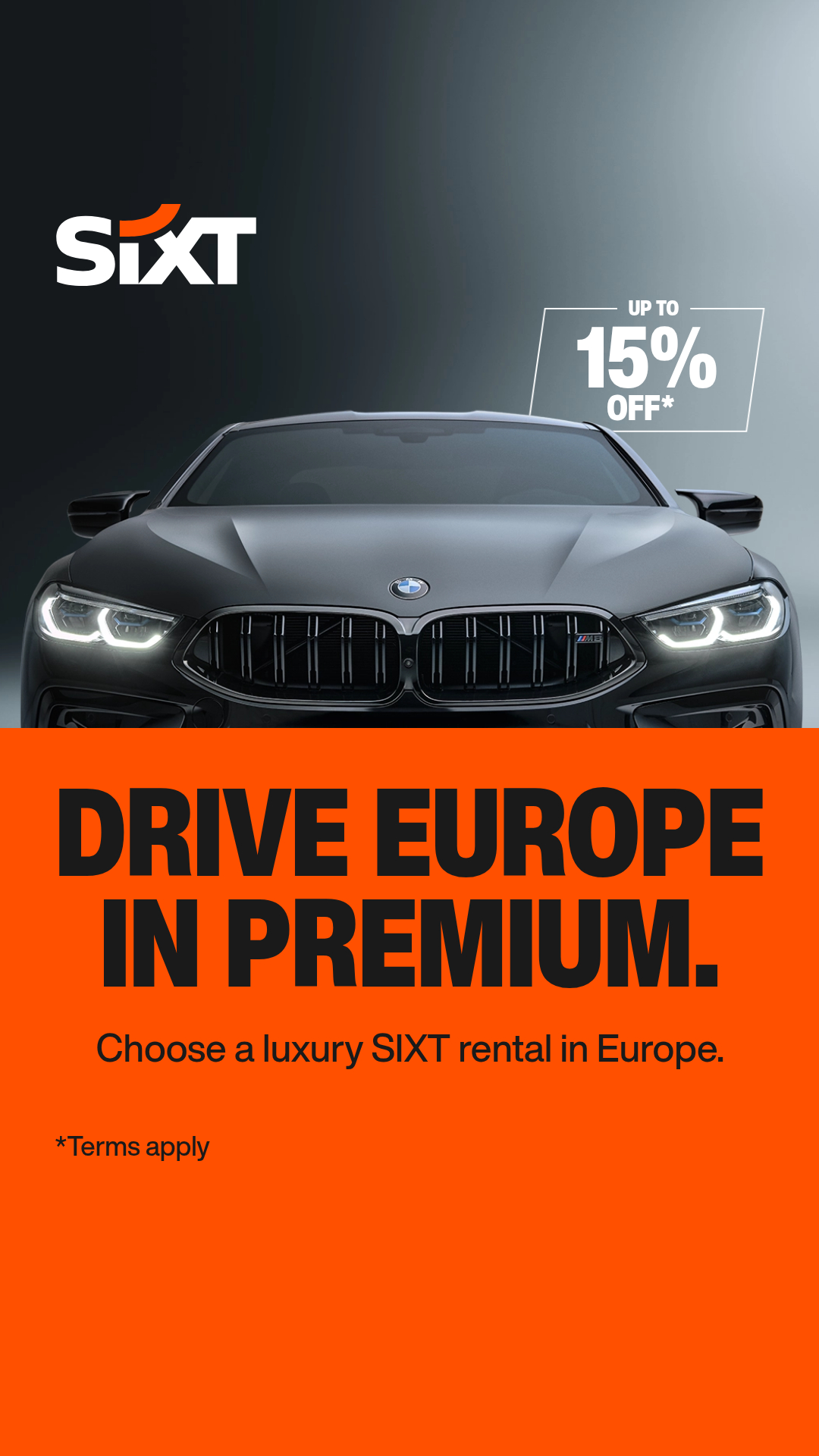 Sixt Facebook ad