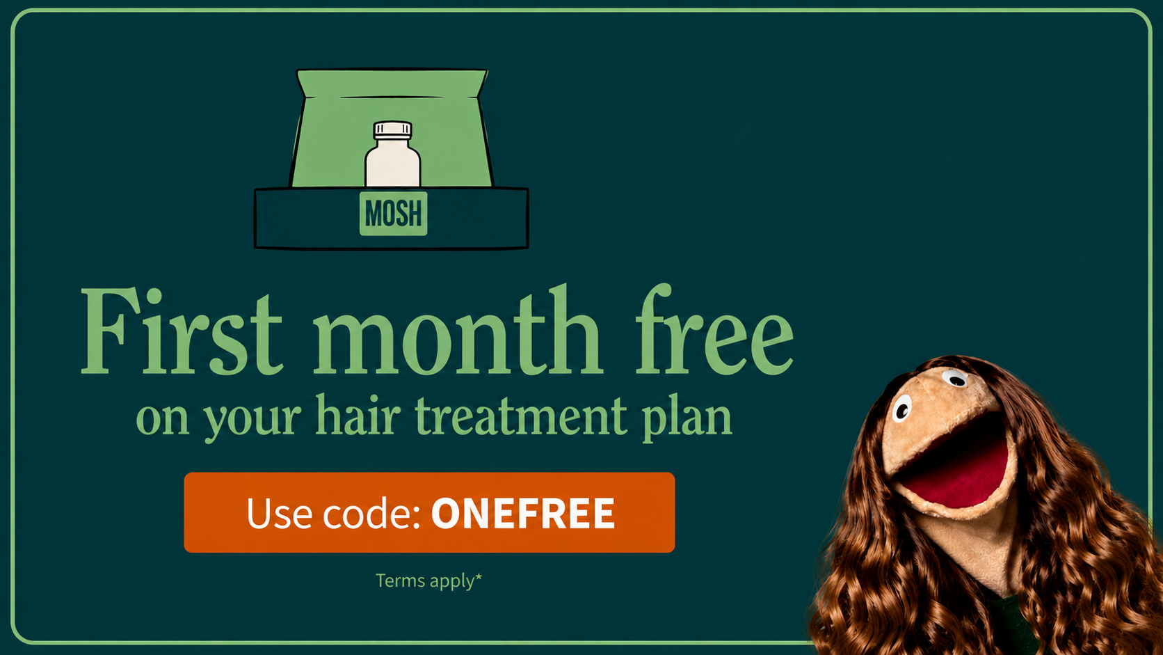 Mosh Facebook ad