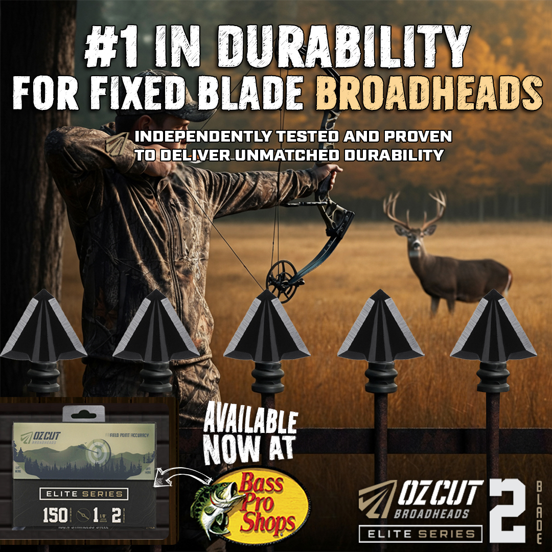 Ozcut Broadheads Facebook ad: Ozcut Elite Series 2: Penetration is Everything