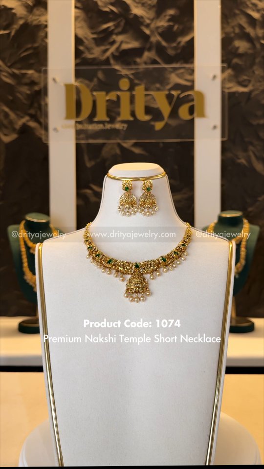 Dritya Jewelry Facebook ad: Price: ₹1699 • Comment 1074 or DM 1074…