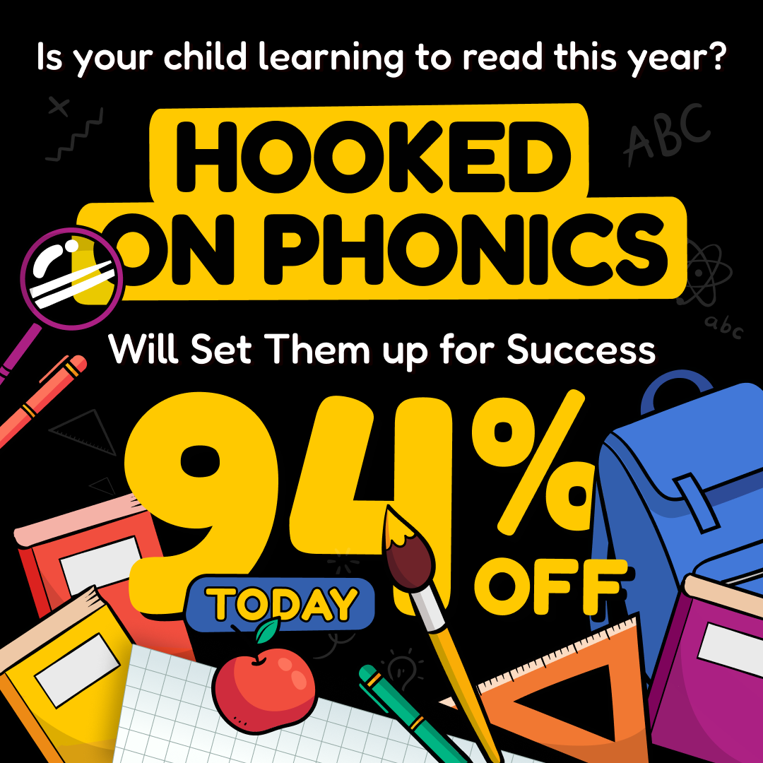Hooked on Phonics Facebook ad