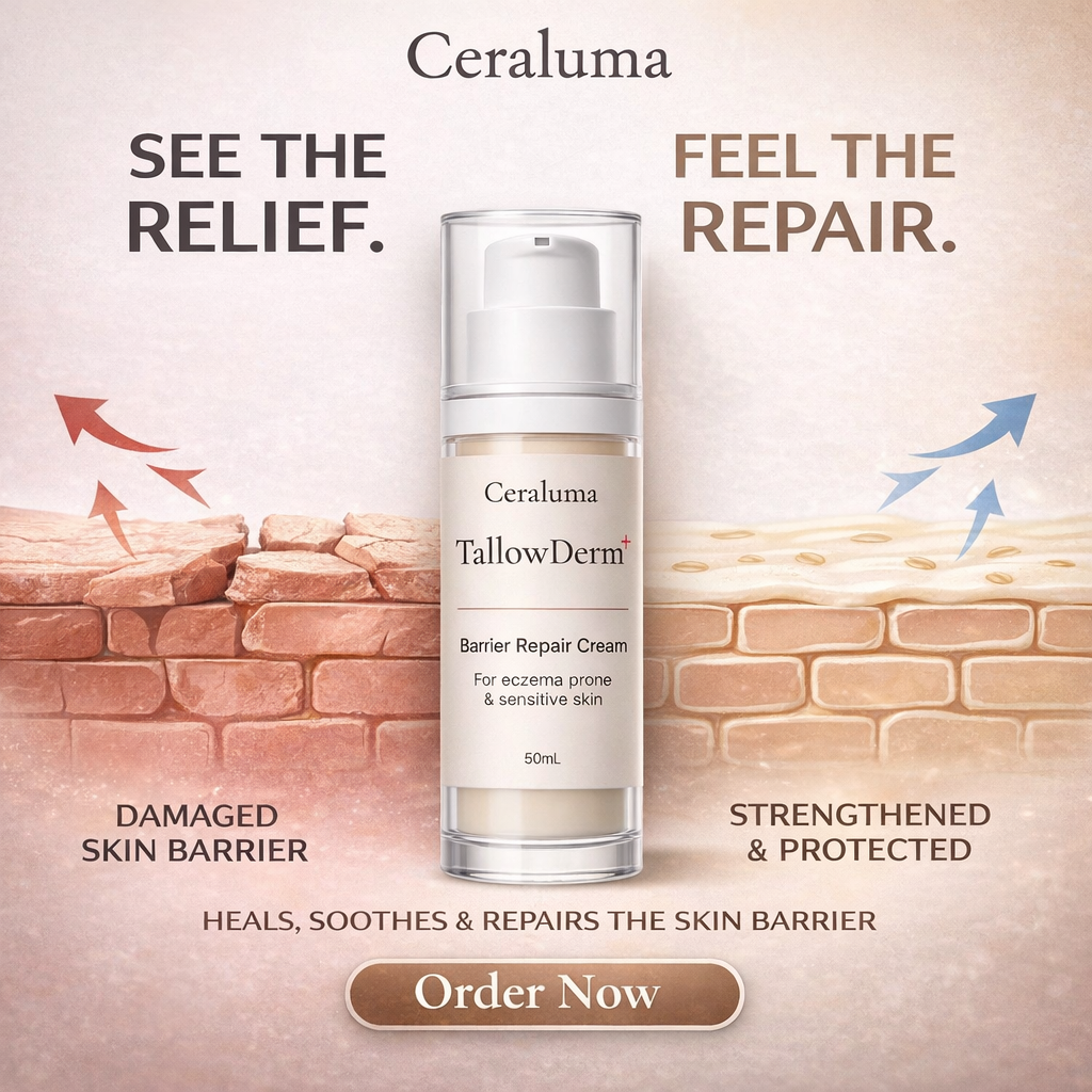Ceraluma TallowDerm+ Facebook ad