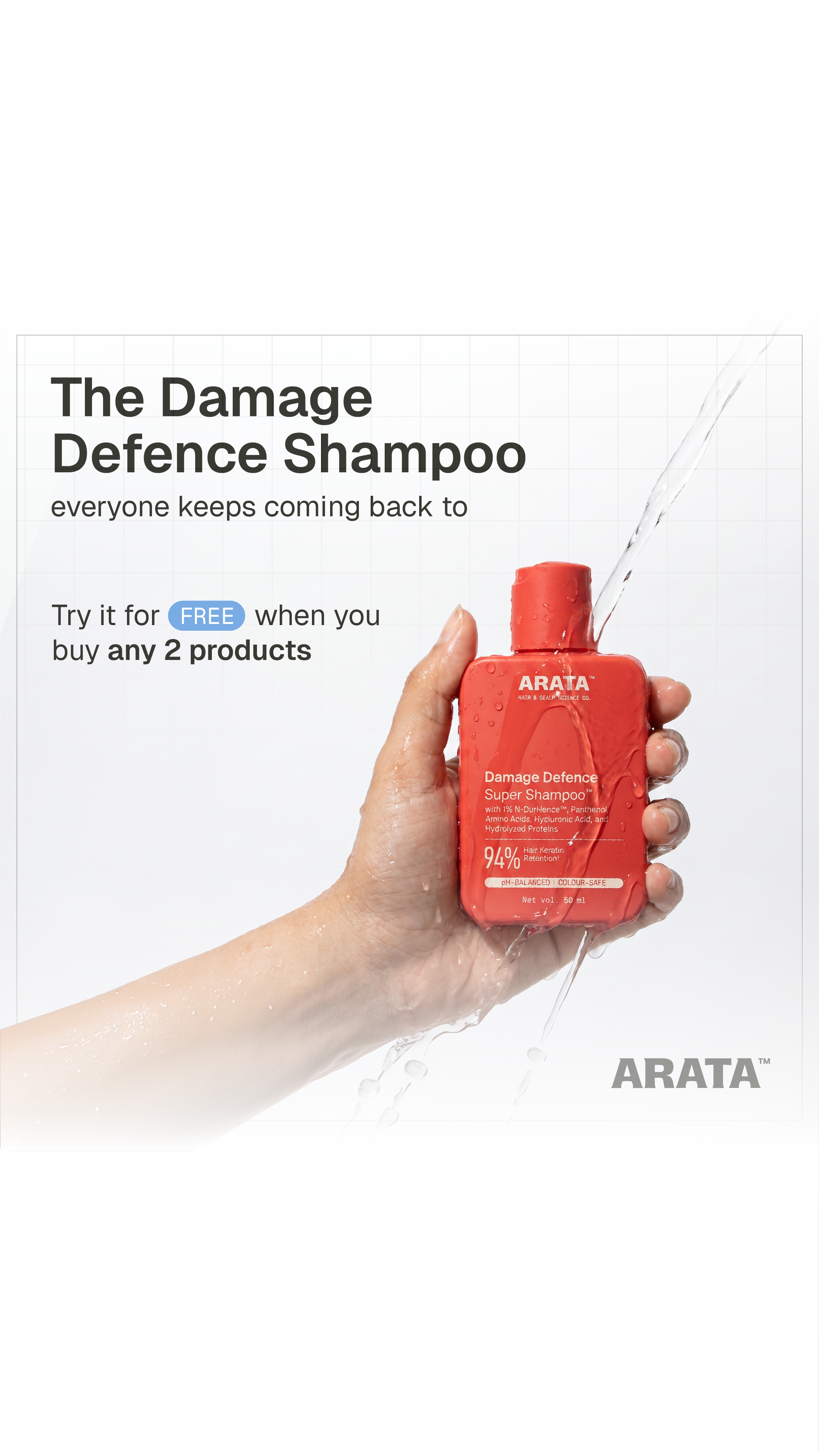 Arata Facebook ad