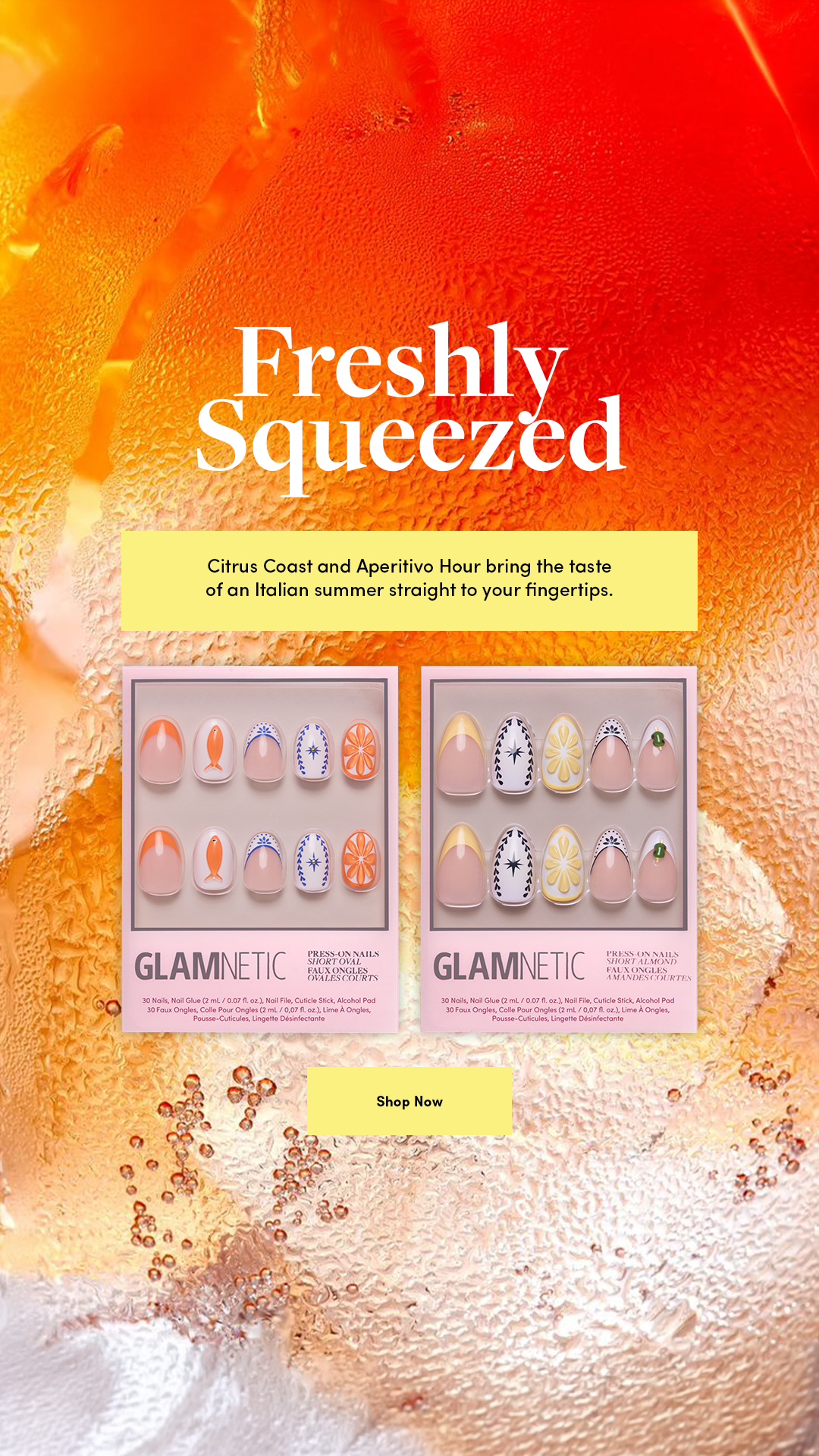 Glamnetic Facebook ad