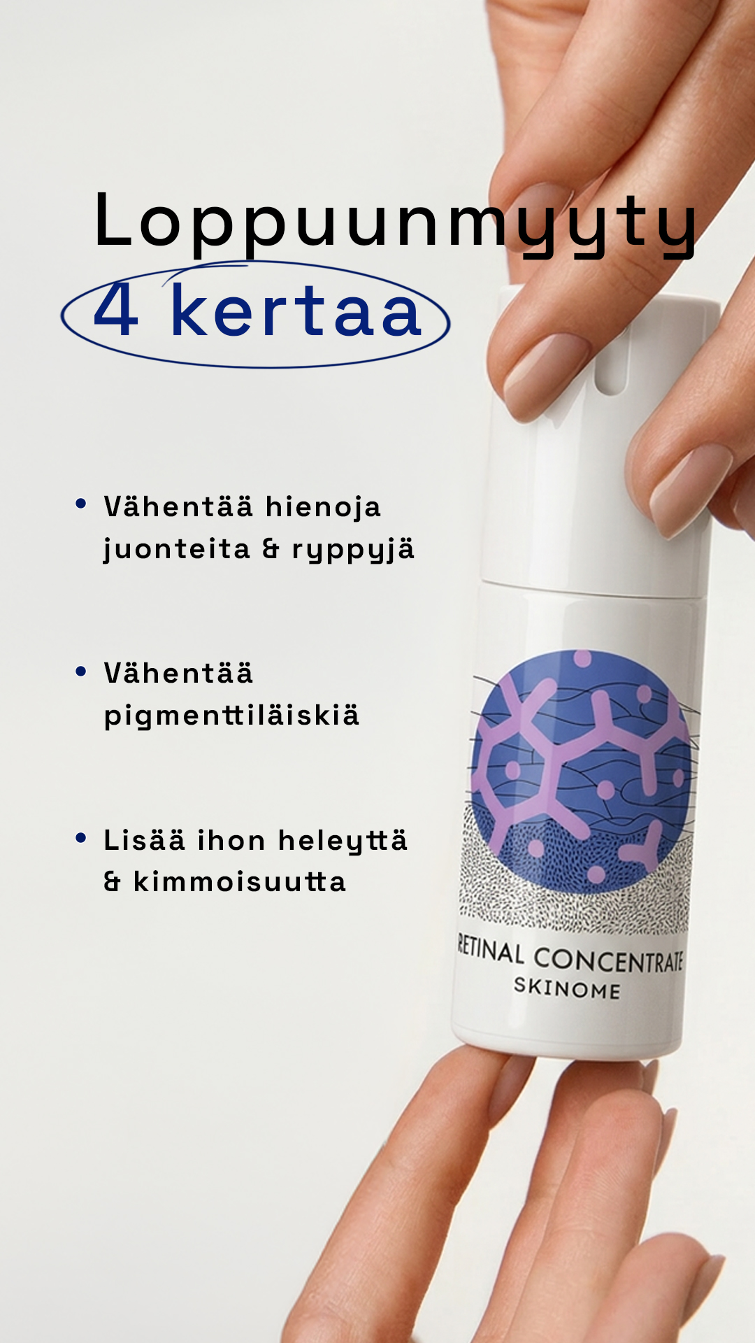 Skinome Facebook ad