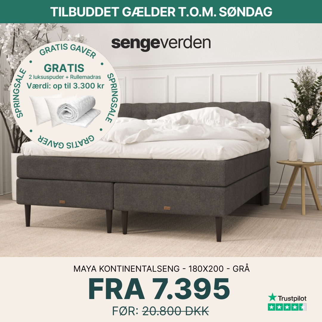 Sengeverden.dk Facebook ad