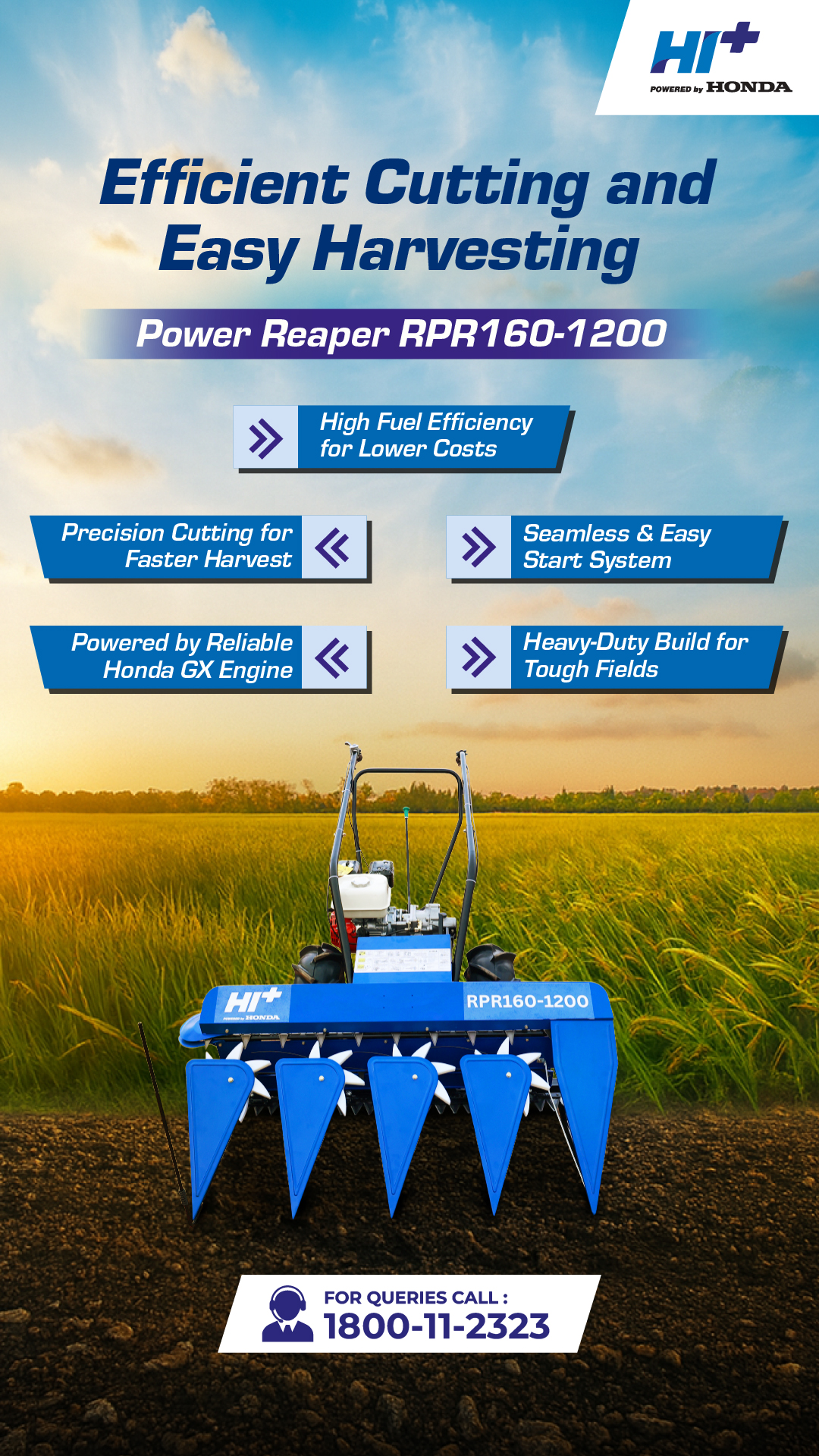Honda India Power Products Limited Facebook ad from Feb 18, 2026