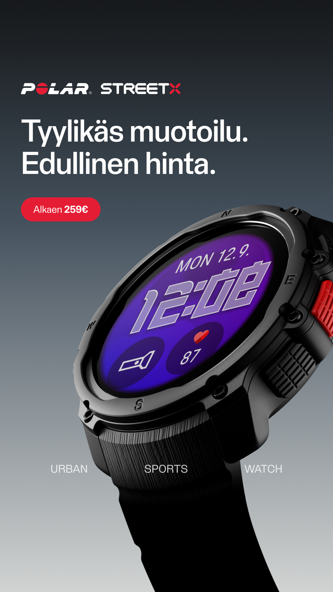 Polar Facebook ad