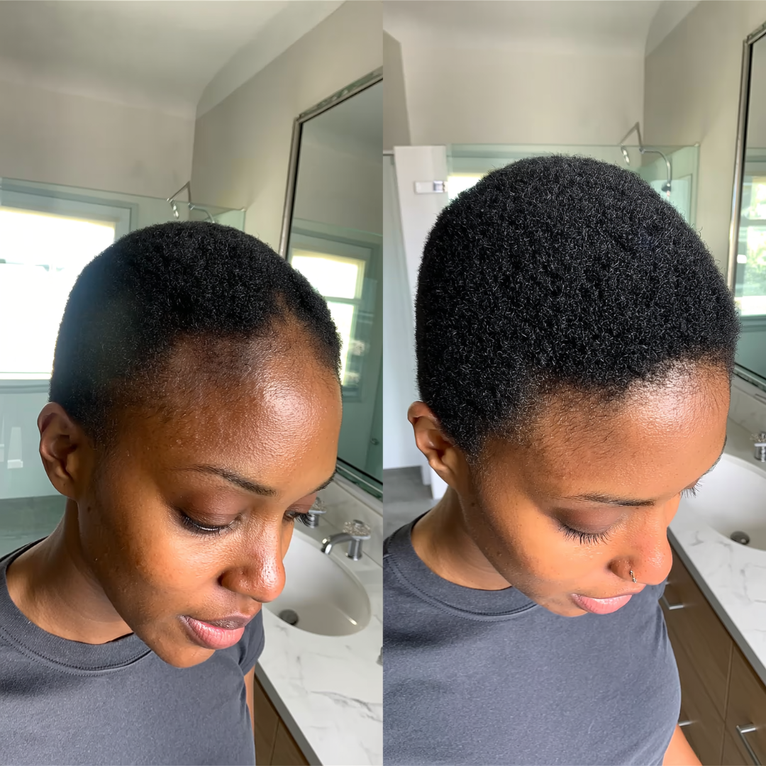 Keisha's Hair Journey Facebook ad