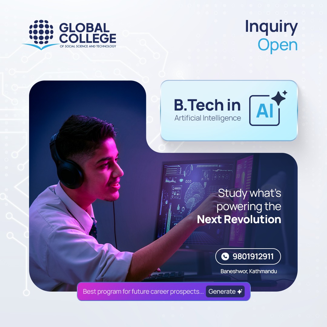 Global College of Social Science and Technology Facebook ad: 𝐈𝐧𝐪𝐮𝐢𝐫𝐲 𝐎𝐩𝐞𝐧 𝐟𝐨𝐫 𝐁.𝐓𝐞𝐜𝐡 𝐢𝐧…