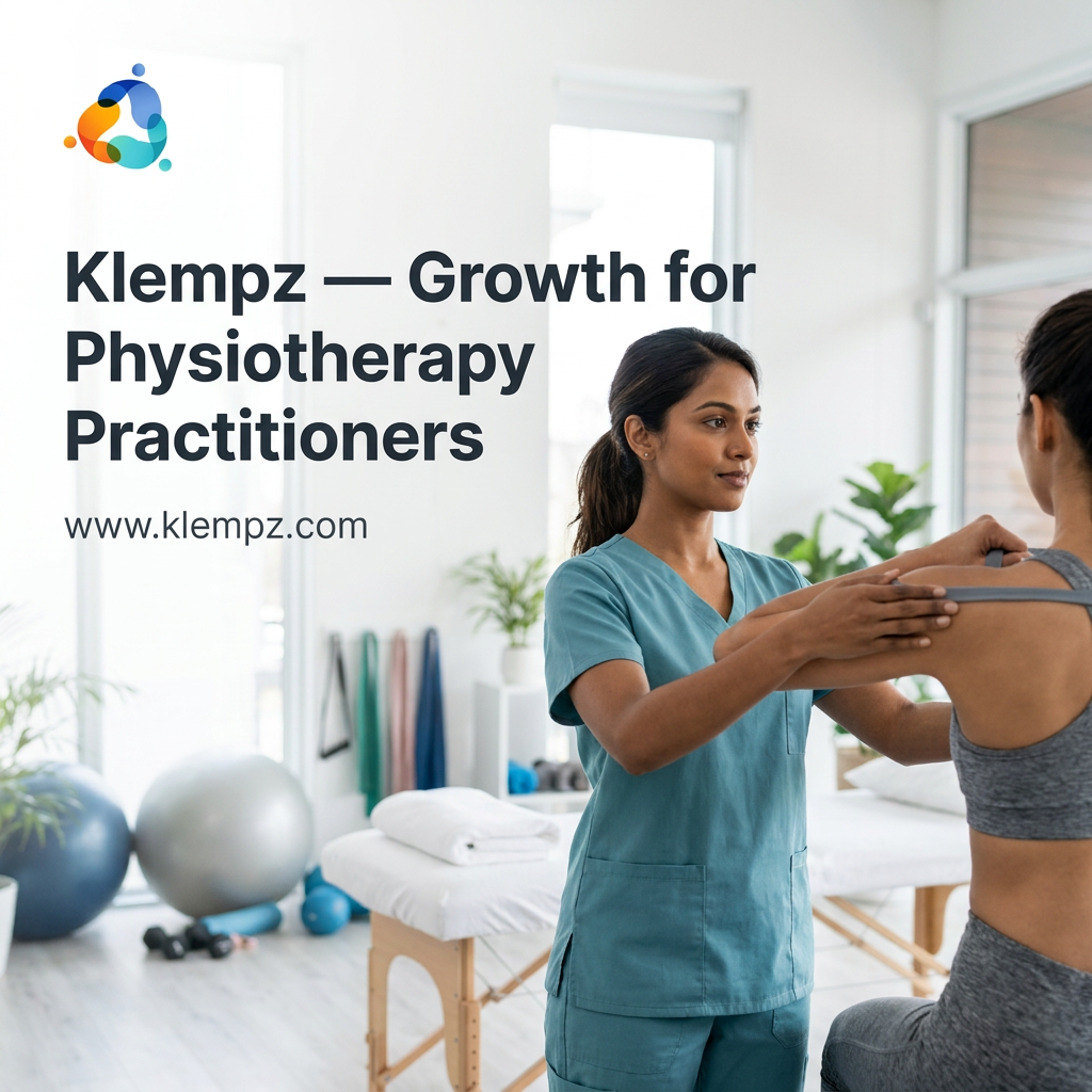 Klempz - Health & Wellness Marketing Facebook ad: Klempz, Growth for Physiotherapy Practitioners