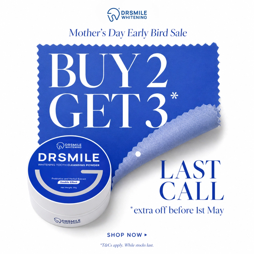 Dr Smile Whitening Solution Facebook ad