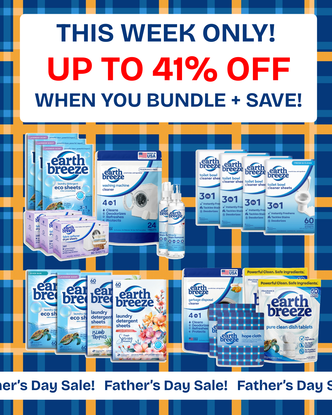 Earth Breeze Facebook ad