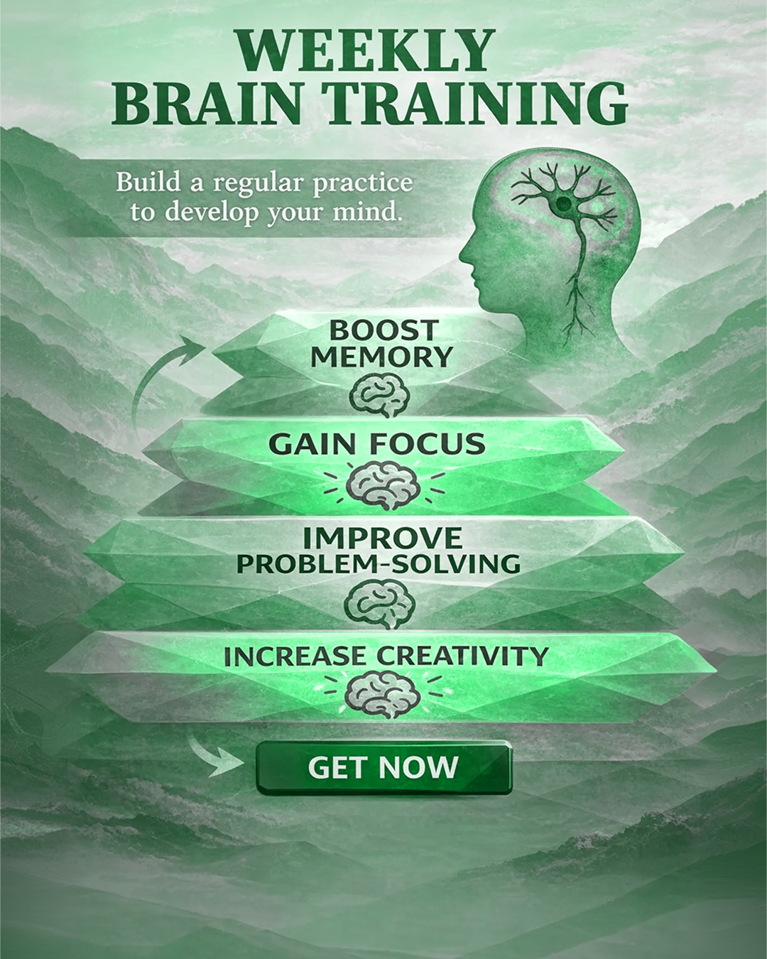 Create your growth path Facebook ad: Get Your Personalized Training Plan