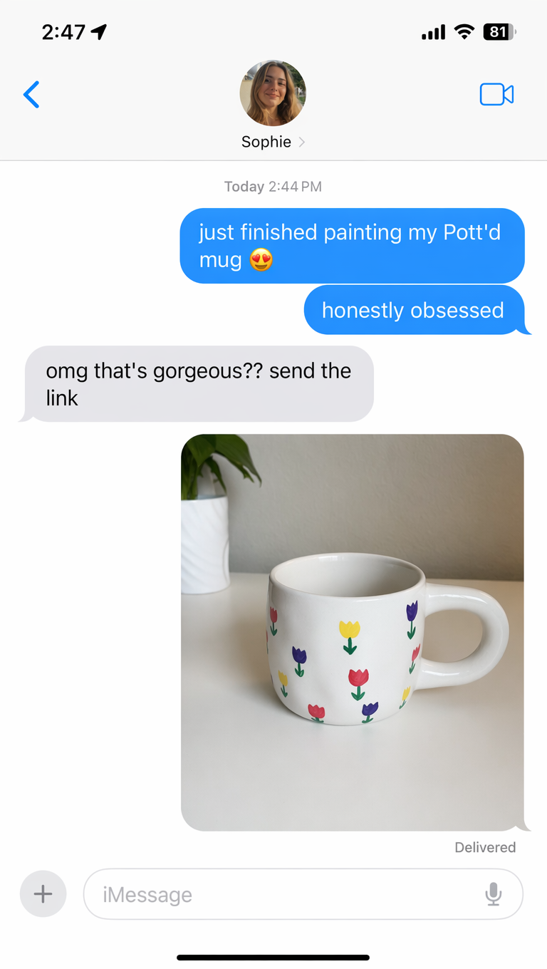 Pott'd Facebook ad