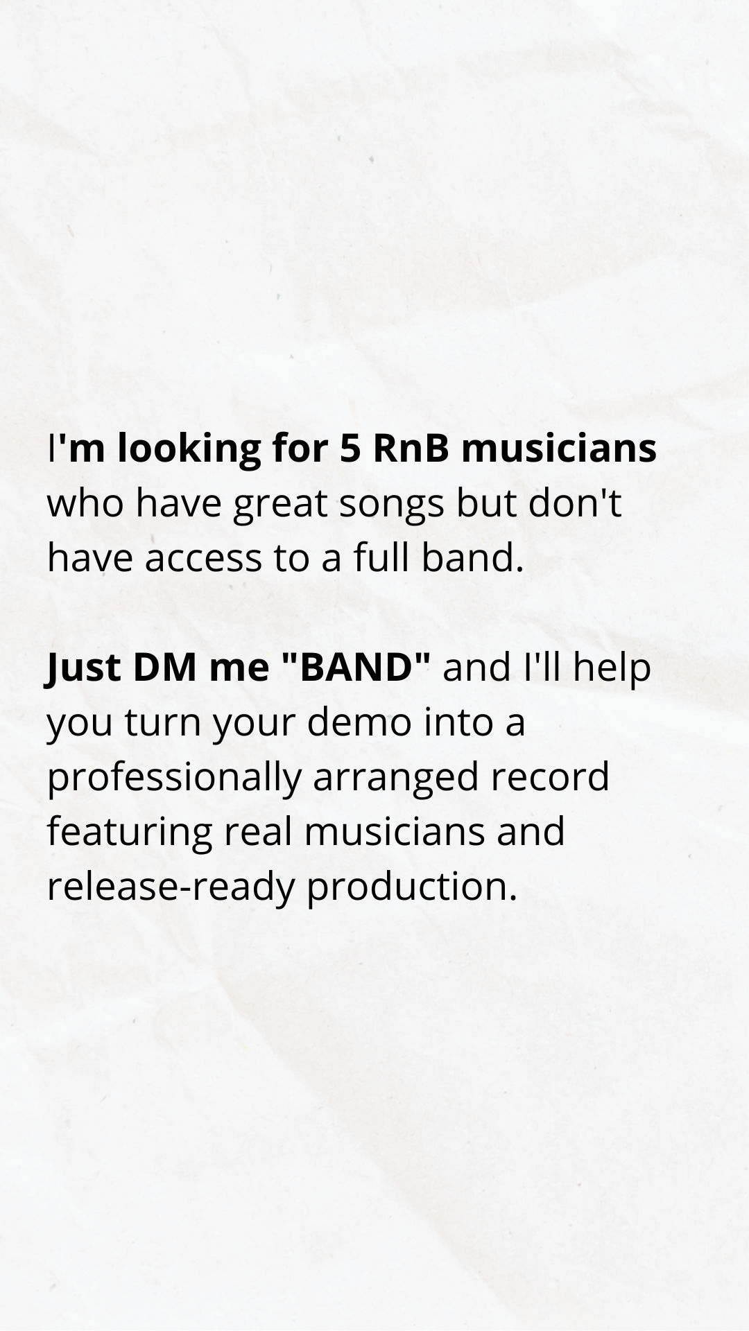 Tufftone Tofino - Music & Media Facebook ad: Most independent musicians don't need more songwriting…