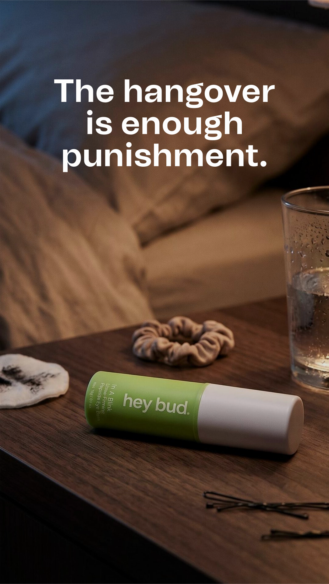 Hey Bud Skincare Facebook ad