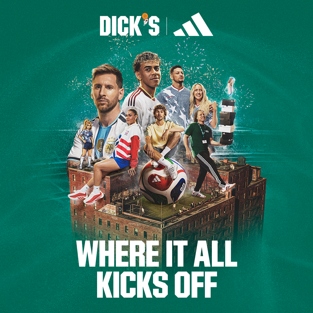 DICK'S Sporting Goods Facebook ad: adidas World Cup Gear
