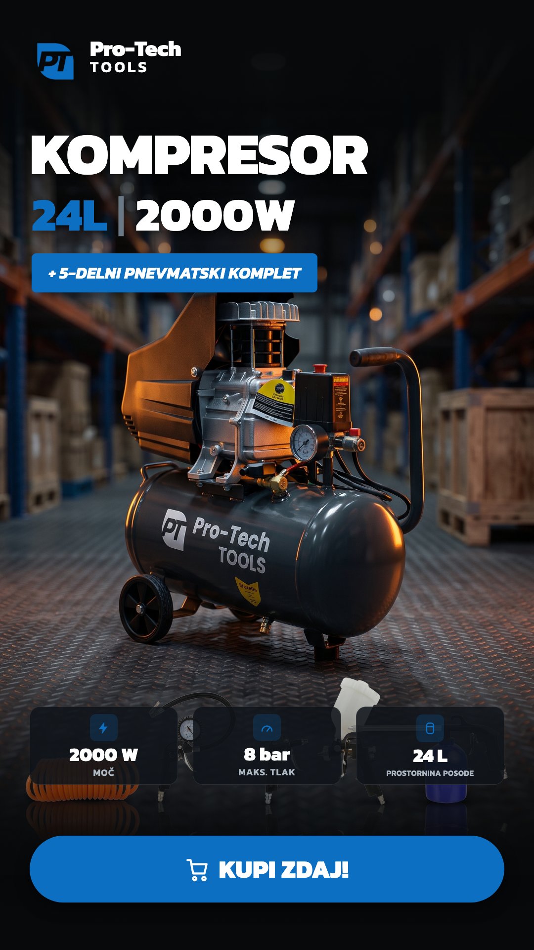 Pro-Tech shop.si Facebook ad