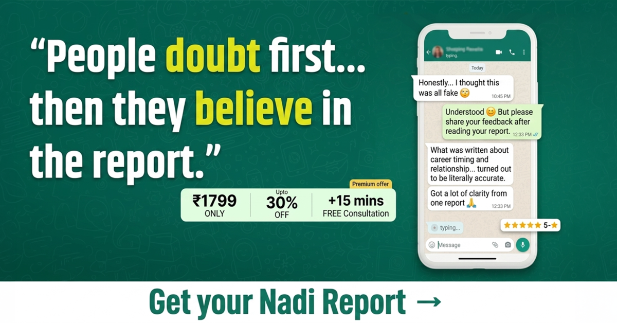 Nadi Astrology Insights Facebook ad