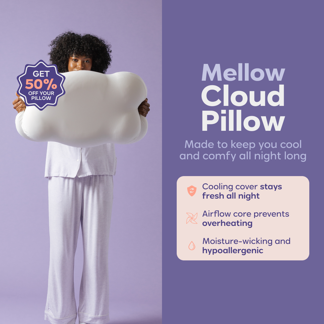 Mellow Pillows Facebook ad