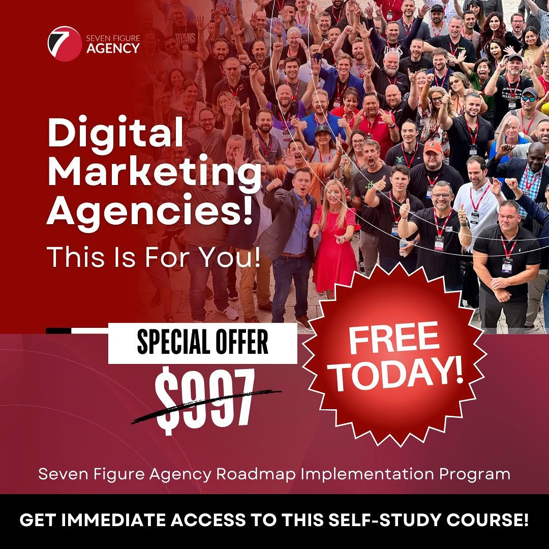 Seven Figure Agency Facebook ad