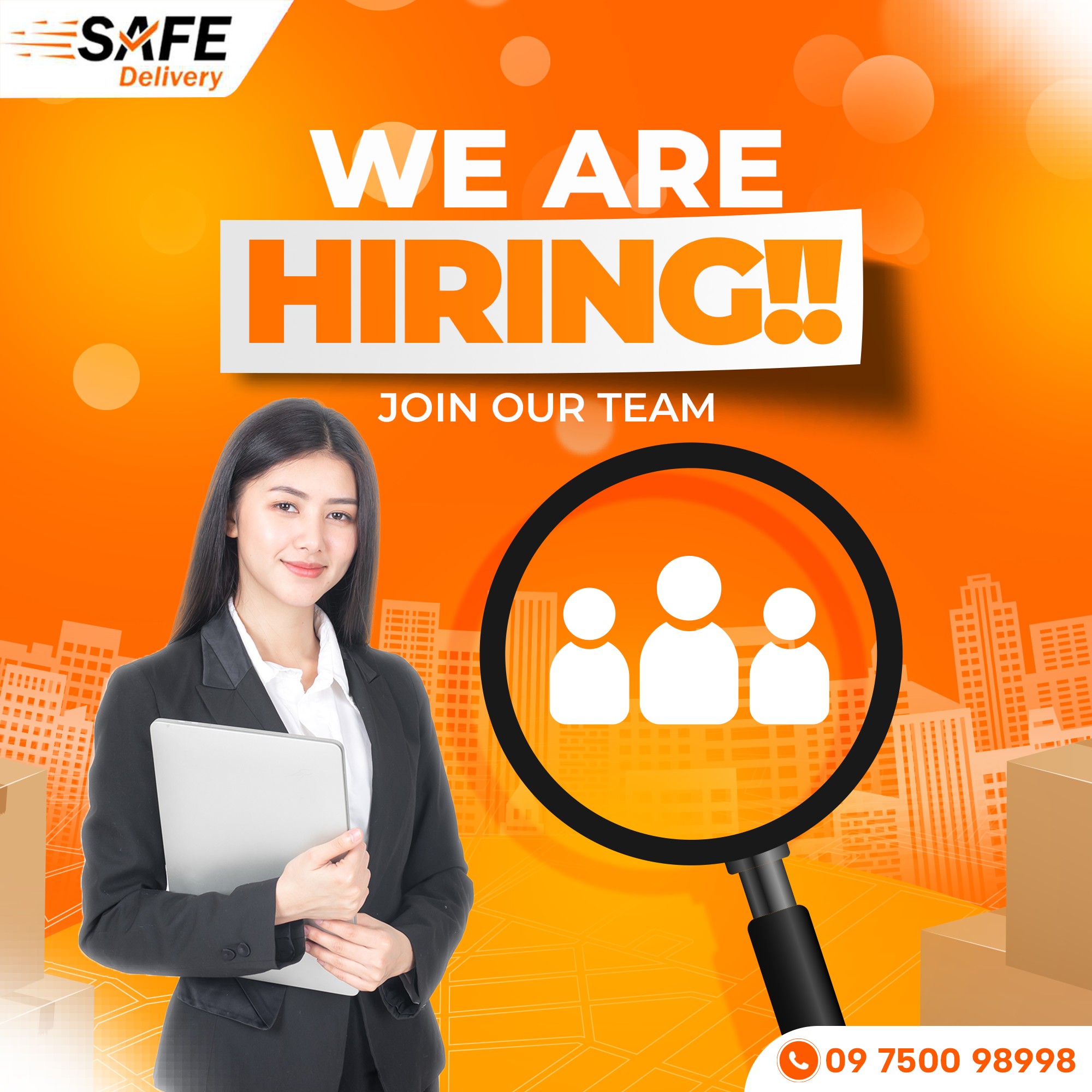 SAFE Delivery Career Facebook ad