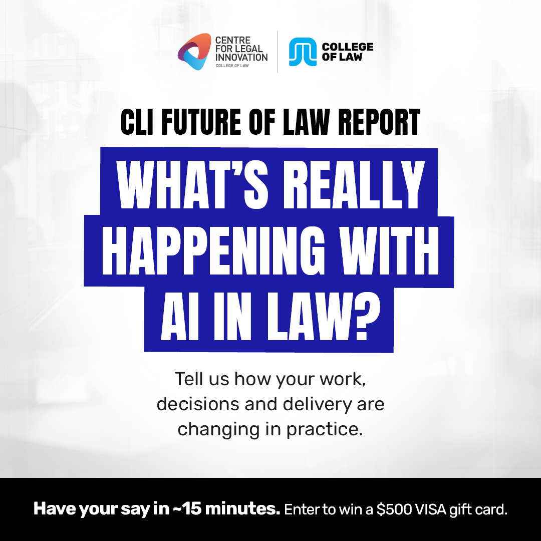 The College of Law Australia Facebook ad