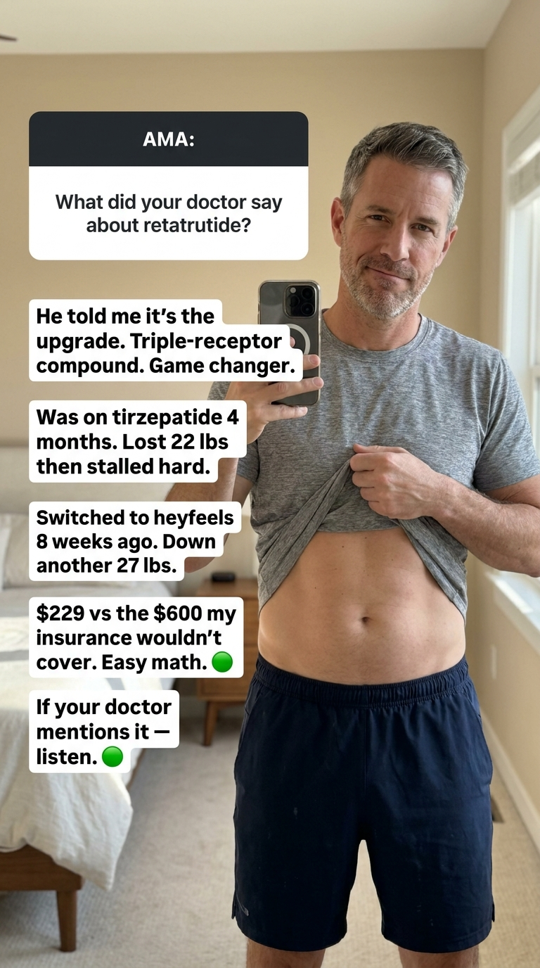 Dr Ray Callahan M.D. Facebook ad: Retatrutide - Only $229/mo, Ends Soon!