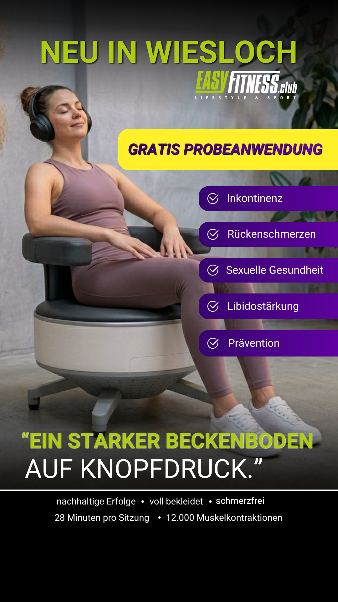 EASYFITNESS.club Wiesloch Facebook ad from Apr 30, 2026
