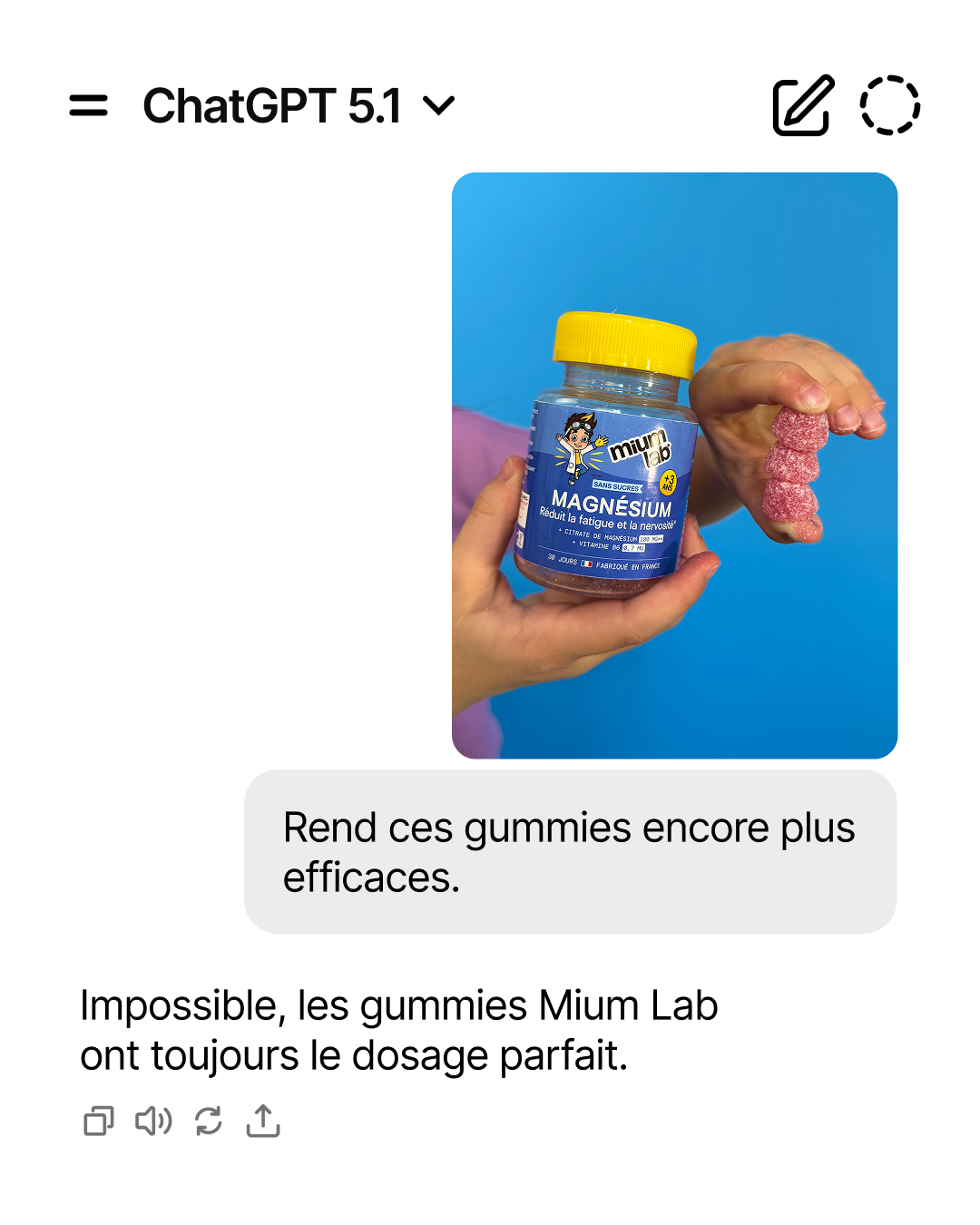 Mium Lab Facebook ad